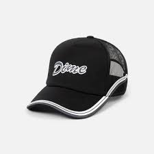 Dime Race Trucker Cap - Black - Switch Skate & Snow