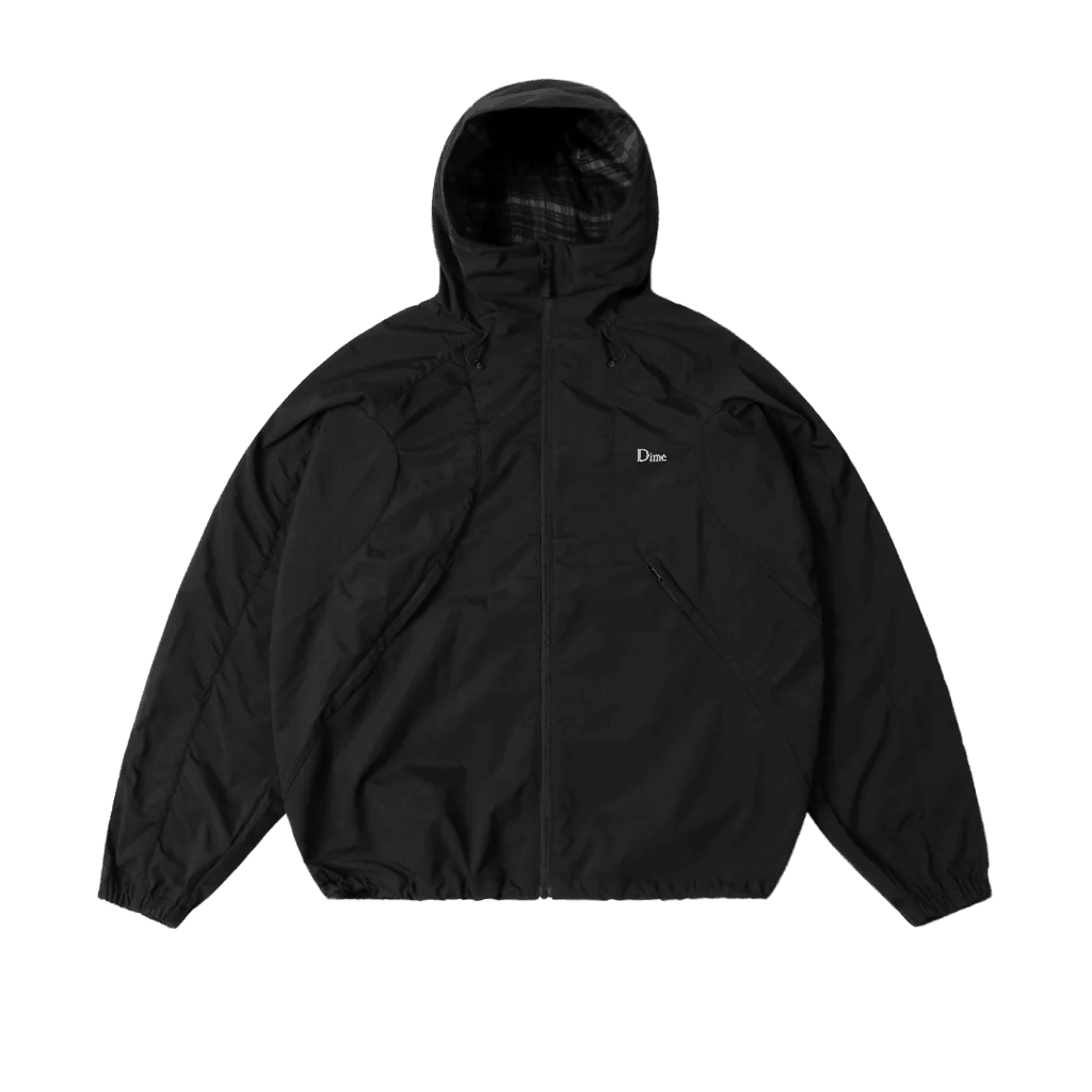 Dime Tech Ventilated Jacket - Black - Switch Skate & Snow