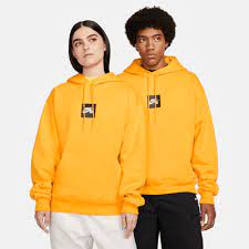 Nike SB Box Logo Hoodie - Yellow