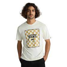 Vans Classic Print Box T-Shirt - Marshmallow/Black
