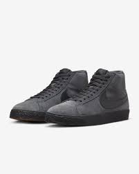 Nike SB Zoom Blazer Mid Shoes - Black/Anthracite