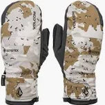 volcom waterproof camo snow mitt