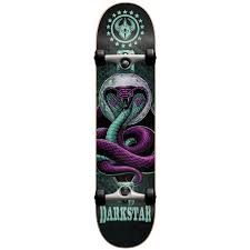 Darkstar Snake Complete Skateboard 8.0 – bottom snake graphic