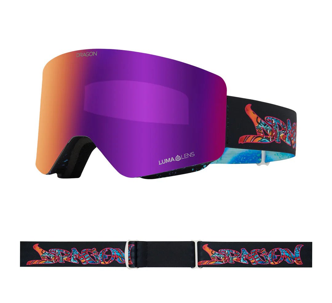 Dragon 2026 R1 OTG Goggle - Rattlecan/LL Purple Ion + LL Amber - Switch Skate & Snow
