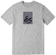 Es Main Block T-Shirt - Light Grey - Switch Skate & Snow