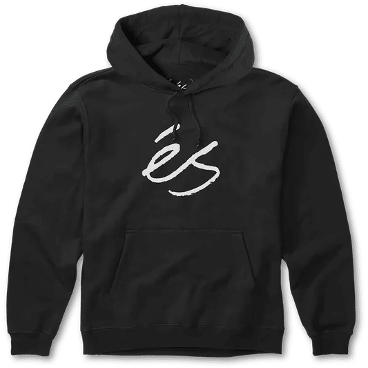 Es Script Fleece Hoodie - Black/White - Switch Skate & Snow