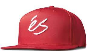 Es Script Snapback - Red - Switch Skate & Snow