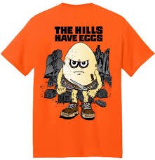 Heroin Hills Have Eggs T-Shirt - Orange - Switch Skate & Snow