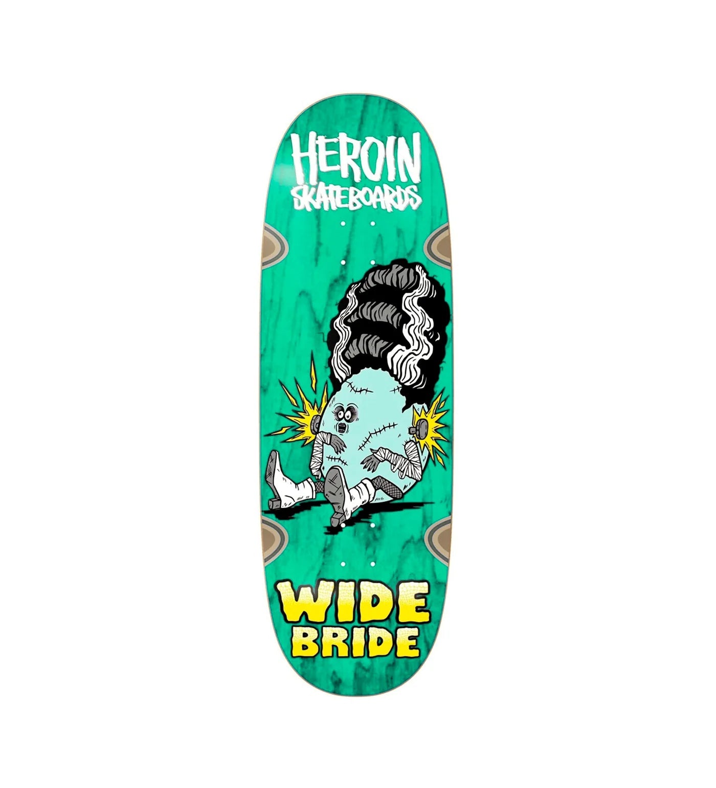 Heroin Wide Bride Deck - 10.4 *Assorted Stains* - Switch Skate & Snow