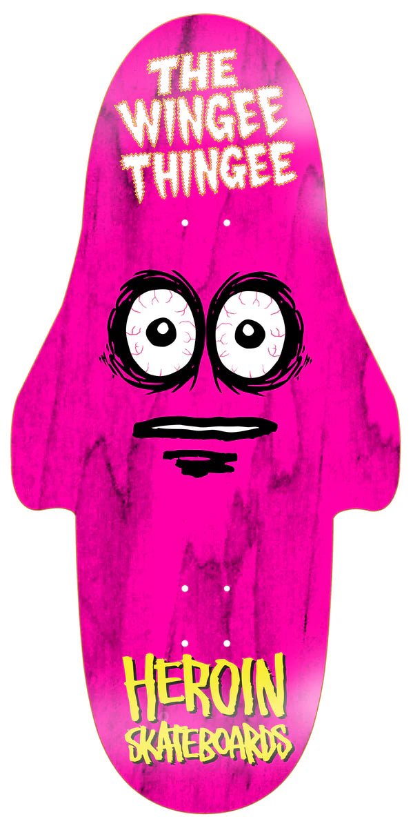 Heroin Wingee Thingee Deck - 15.25 **ASSORTED STAINS** - Switch Skate & Snow