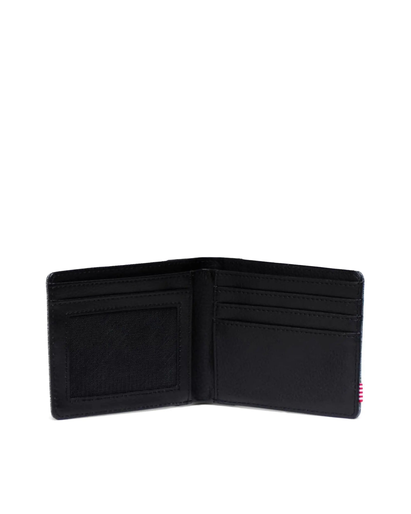 Herschel Hank Wallet - Raven Crosshatch - Switch Skate & Snow
