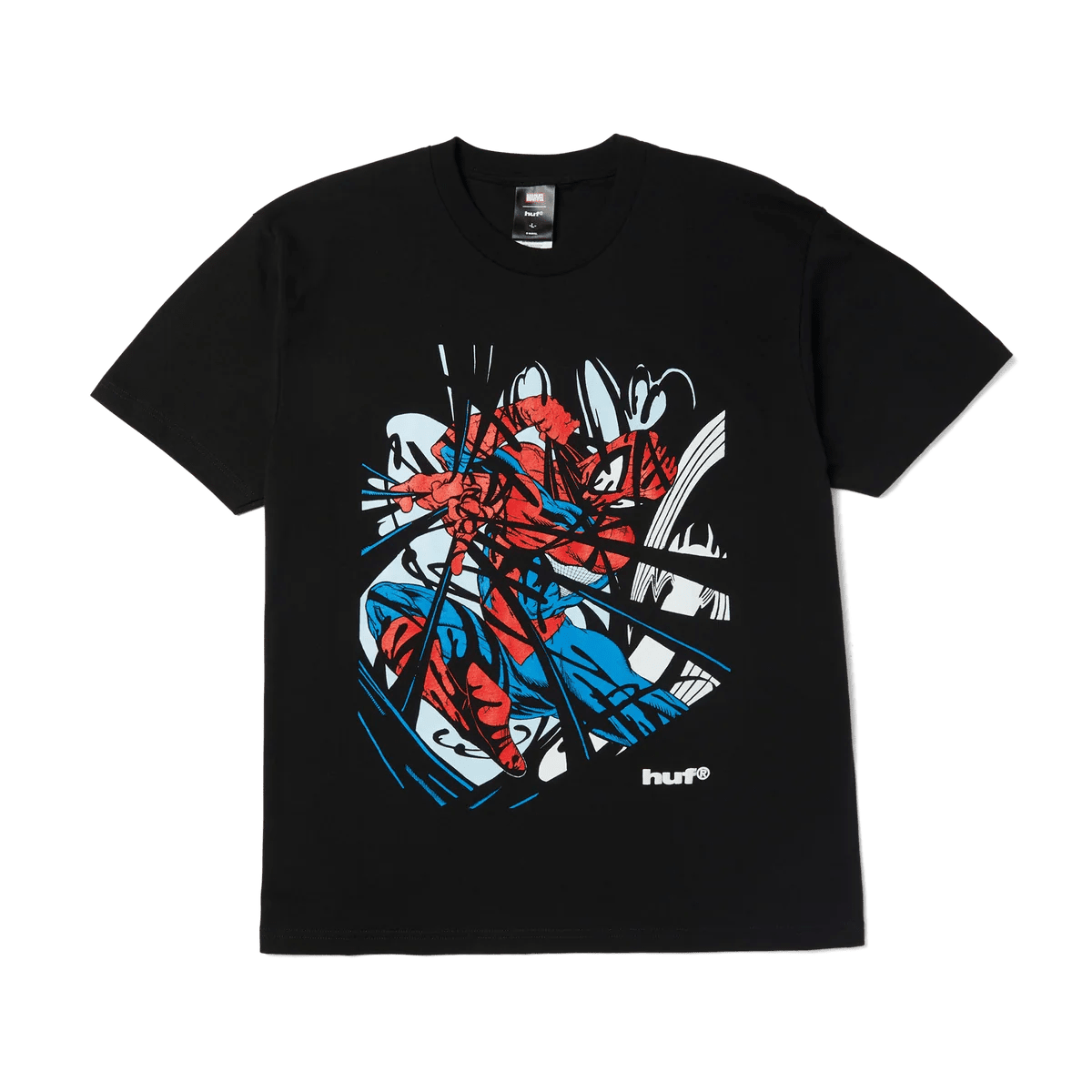HUF Entangled Washed T-Shirt - Washed Black - Switch Skate & Snow