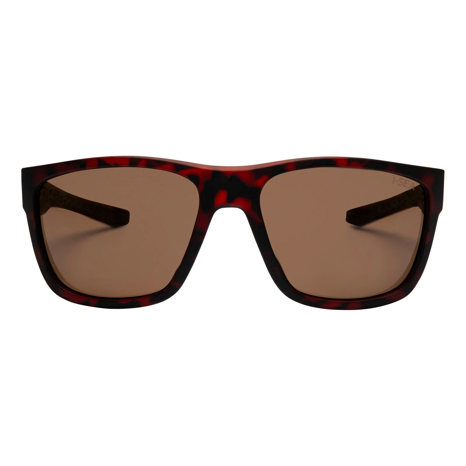 I - Sea Greyson 2.0 Polarized Rubber Sunglasses - Tort/Brown Mirror - Switch Skate & Snow