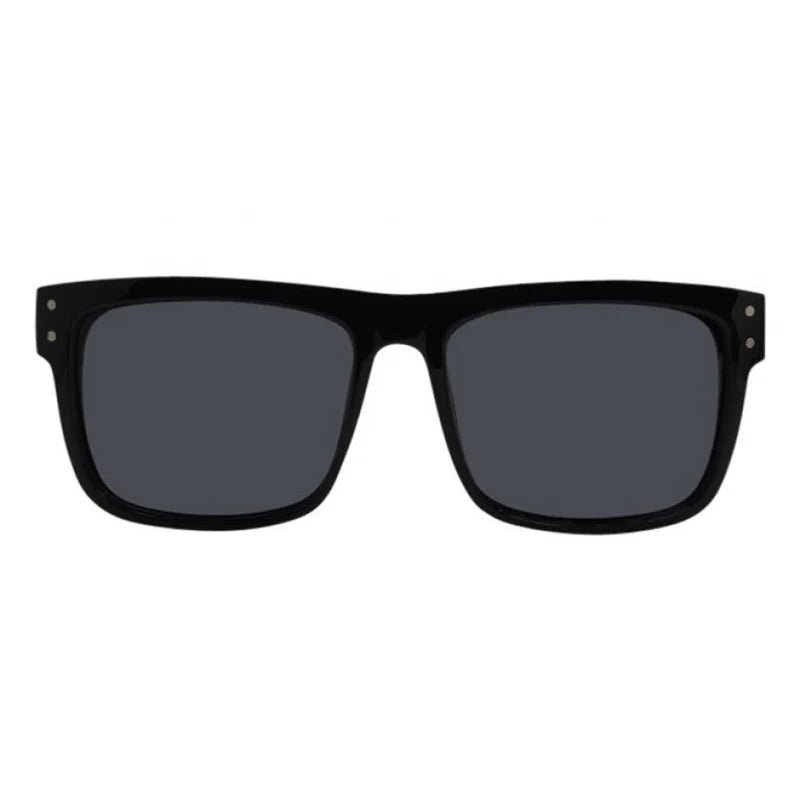 I - Sea V Lander Polarized Rubber Sunglasses - Black/Smoke Mirror - Switch Skate & Snow