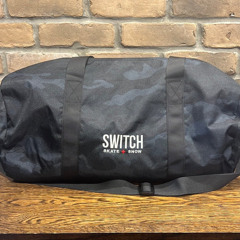 Switch OG Logo Gym Bag - Black/Blue Camo