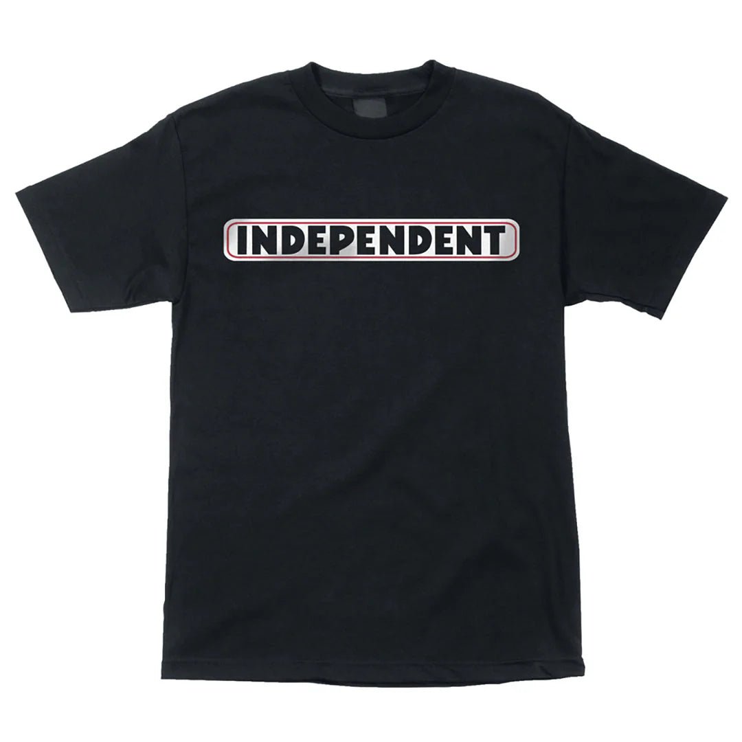 Independent Bar Logo T-Shirt - Black - Switch Skate & Snow