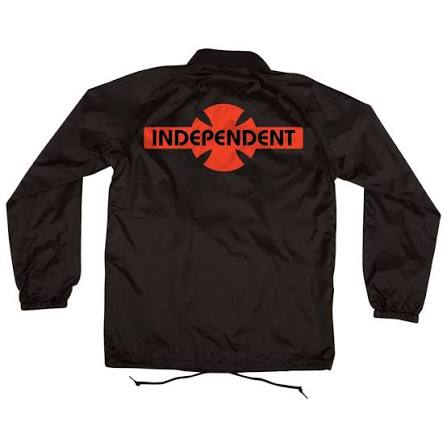Independent Legacy Coach Windbreaker - Black - Switch Skate & Snow