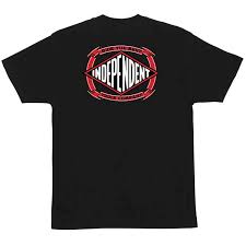 Independent Summit Scroll T-Shirt - Black - Switch Skate & Snow