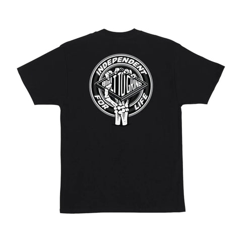 Independent Life Clutch Bar Logo T-Shirt - Black