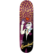 Krooked Knox This Heart Deck - 8.5 - Switch Skate & Snow