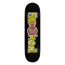 Krooked X Quartersnacks Snackman Deck - 8.5 - Switch Skate & Snow