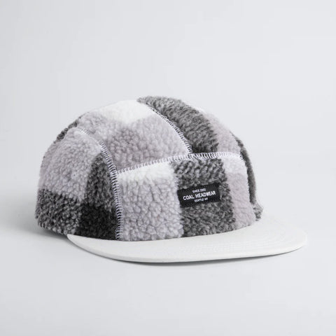 Coal 2024 Linus Fleece Hat - Oversized Check