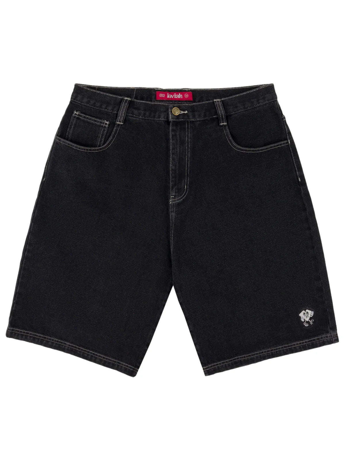 Loviah Heartman Denim Shorts - Black - Switch Skate & Snow