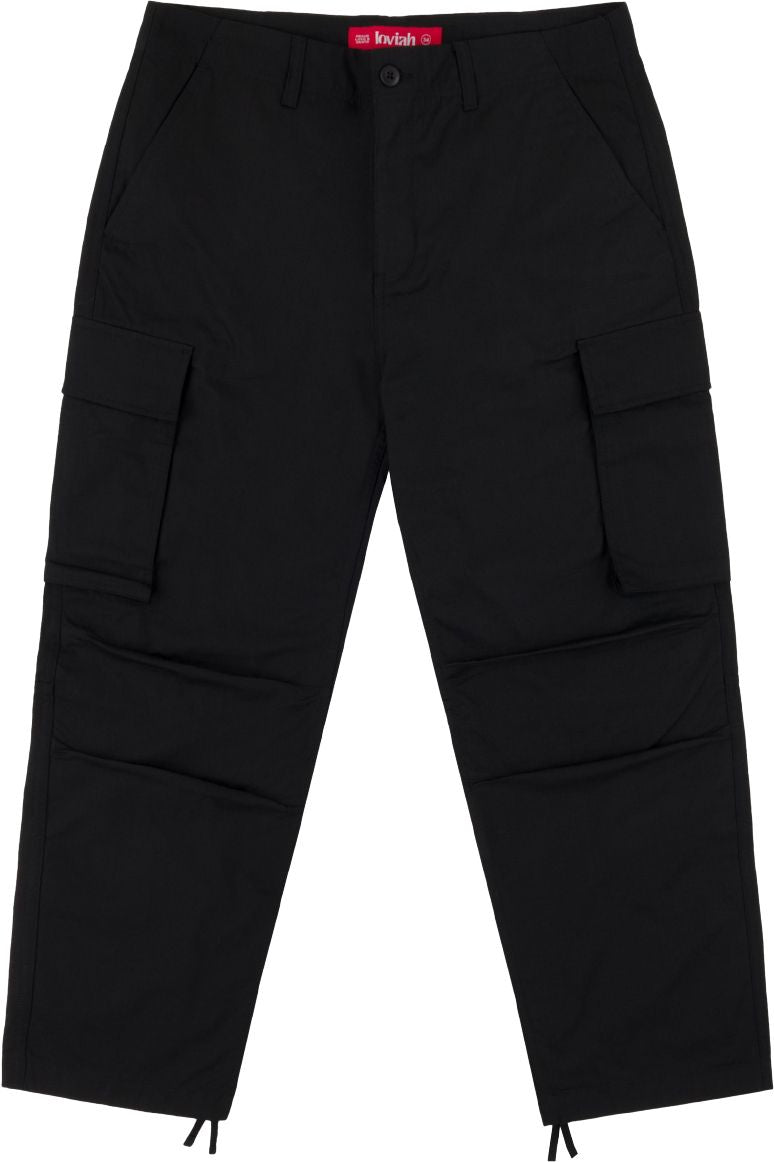 Loviah Ranger Ripstop Cargo Pants - Black - Switch Skate & Snow