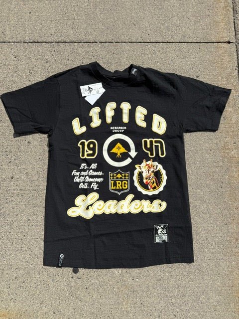 LRG 47 Leaders T-Shirt - Black - Switch Skate & Snow