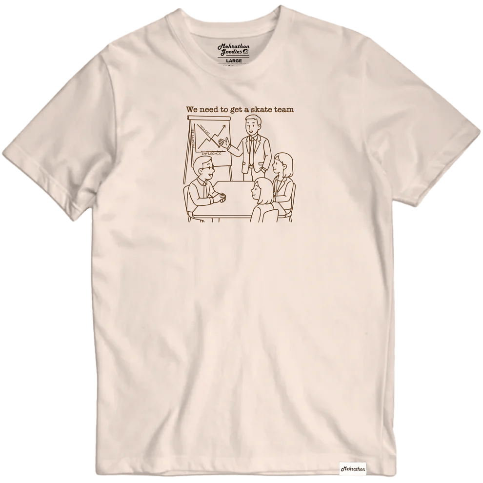 Mehrathon Corporate Bandwagon T-Shirt - Natural - Switch Skate & Snow
