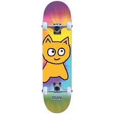 Meow Big Cat Complete Deck - 8.0 - Tie Dye - Switch Skate & Snow
