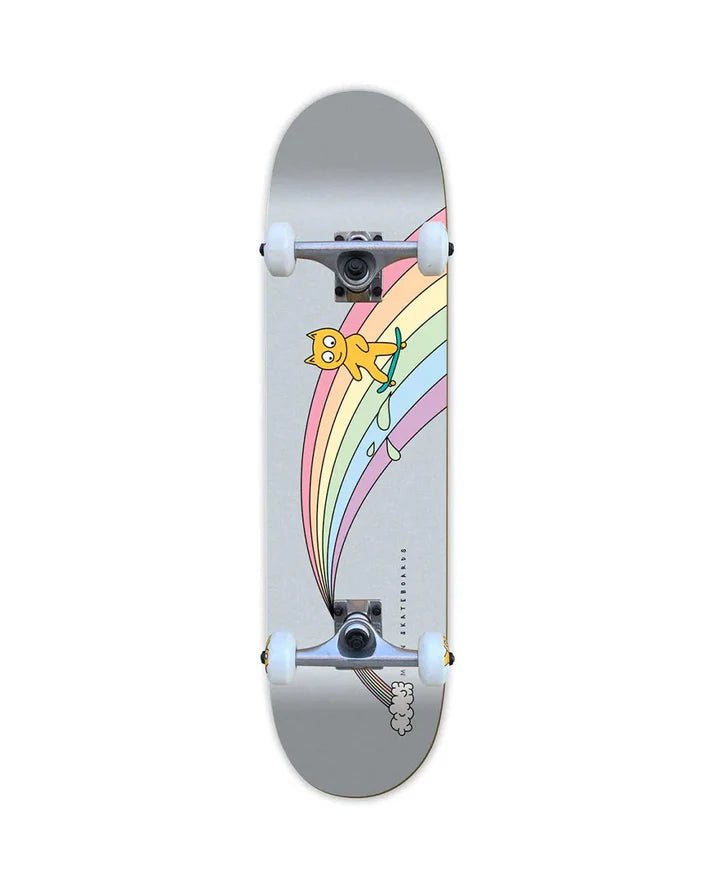Meow Over The Rainbow Complete Deck - 7.75 - Silver - Switch Skate & Snow