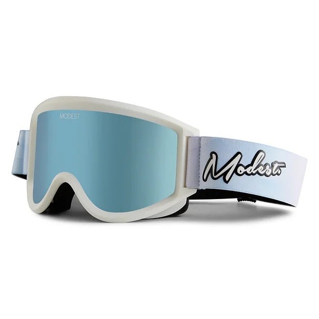 Modest 2025 Team Goggle - White/Crystal - Switch Skate & Snow