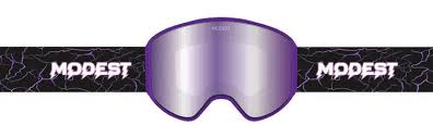 Modest 2026 Mage 2.0 Goggle - Purple Lightning - Switch Skate & Snow