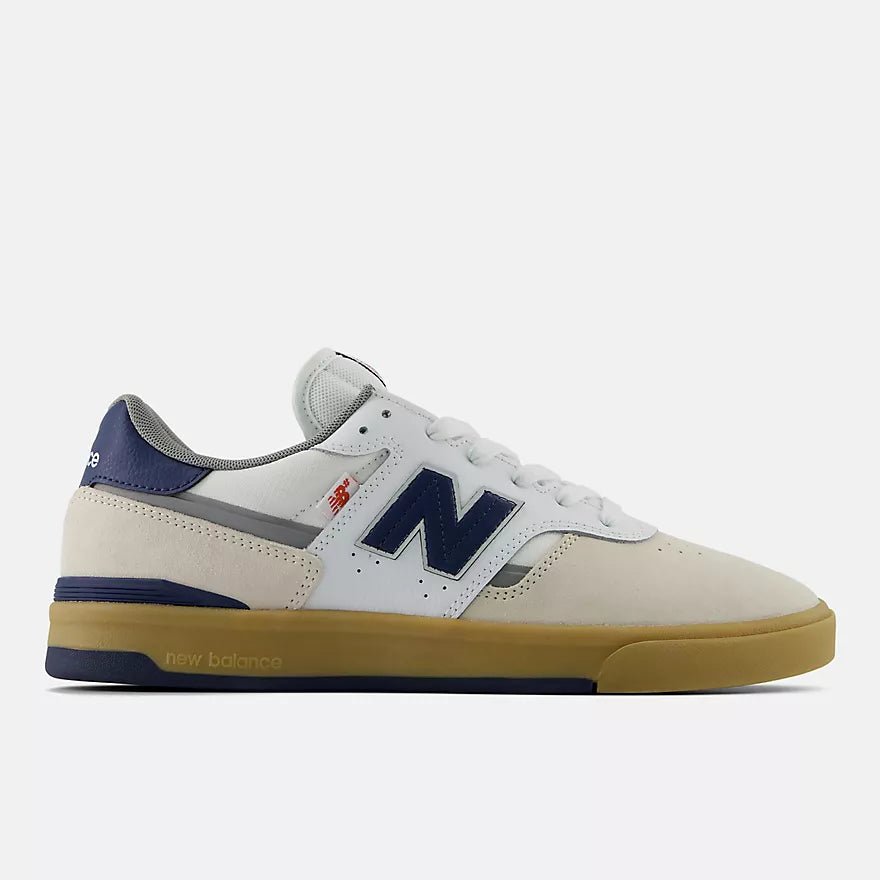 New Balance Numeric Foy 306C Shoes - White/Blue - Switch Skate & Snow