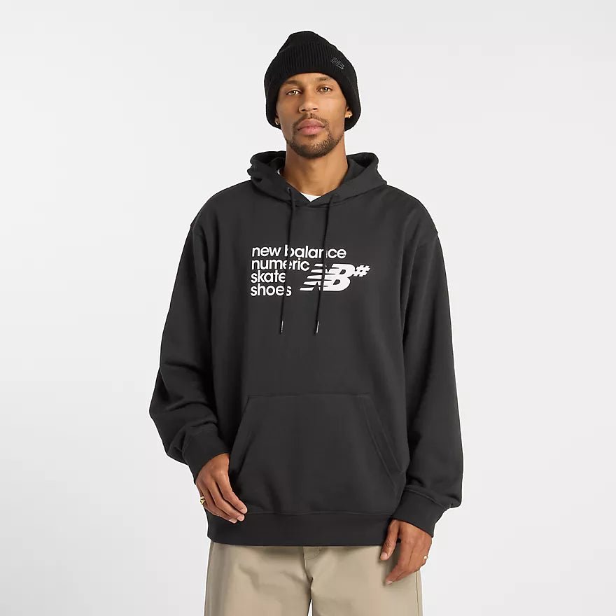 New Balance Numeric French Terry Hoodie - Black - Switch Skate & Snow