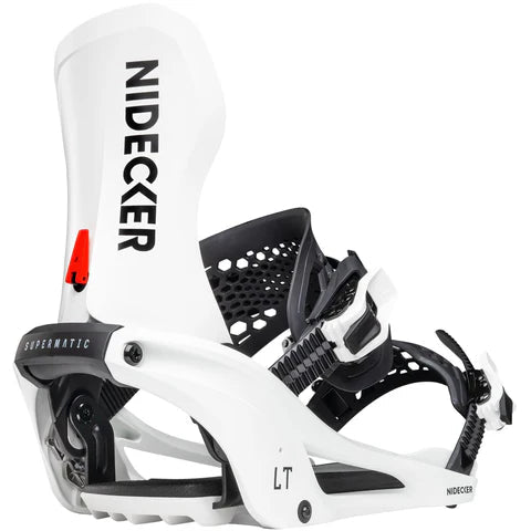 Nidecker 2027 LT Supermatic Binding - White - Switch Skate & Snow