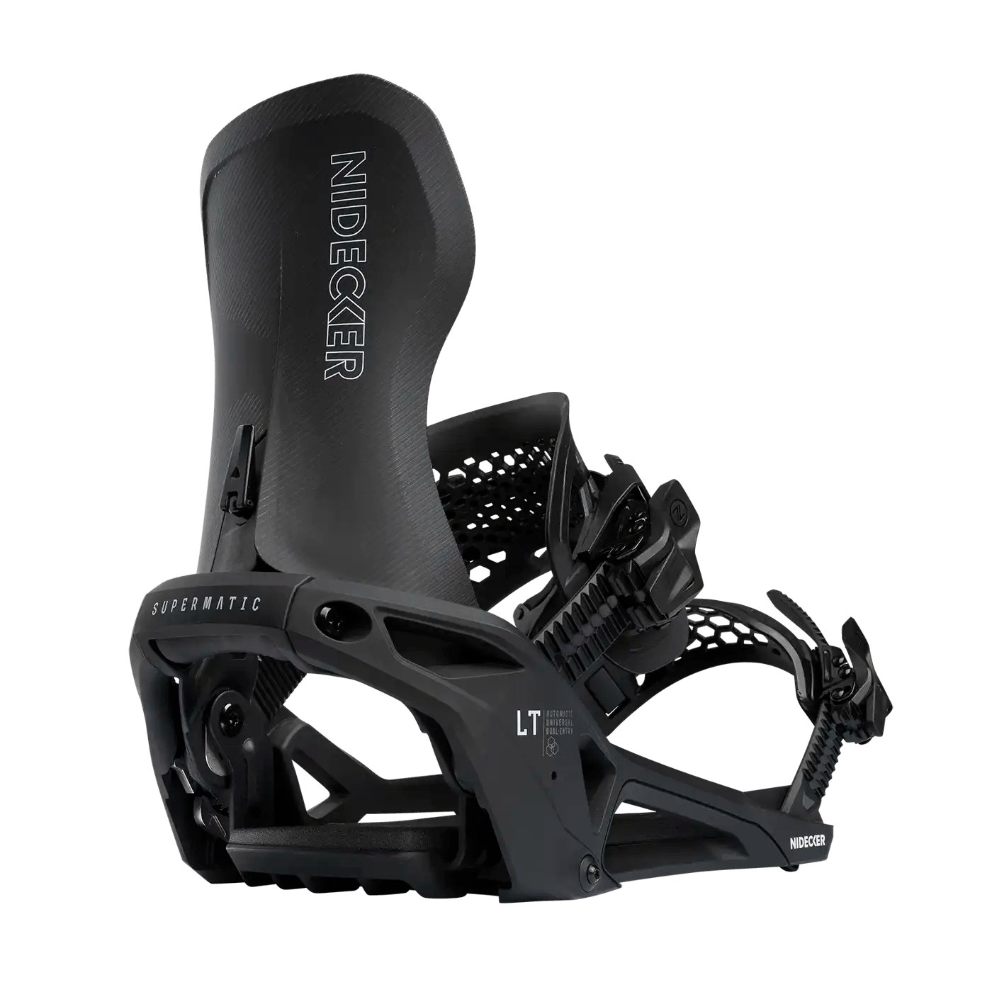 Nidecker LT Supermatic Binding 2026 - Black - Switch Skate & Snow