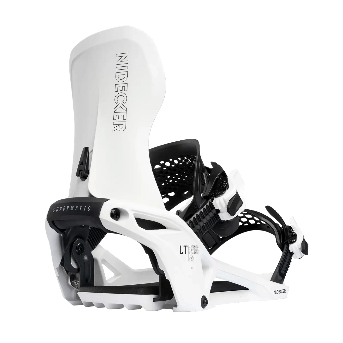Nidecker LT Supermatic Binding 2026 - White - Switch Skate & Snow