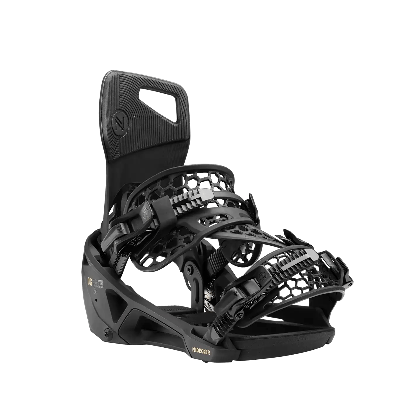 Nidecker OG Supermatic Binding 2026 - Black - Switch Skate & Snow