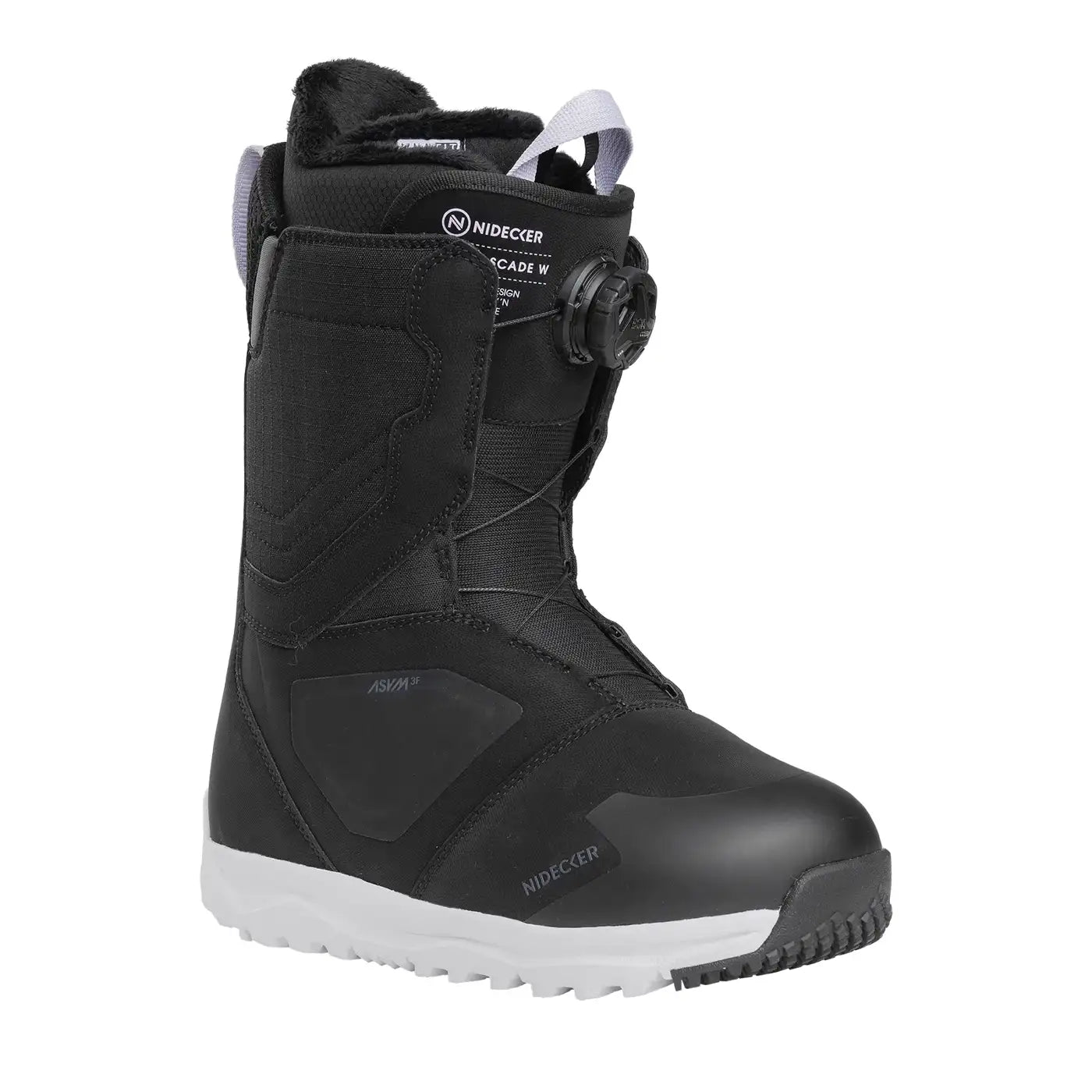 Nidecker Womens Cascade Snowboard Boots 2026 - Black - Switch Skate & Snow