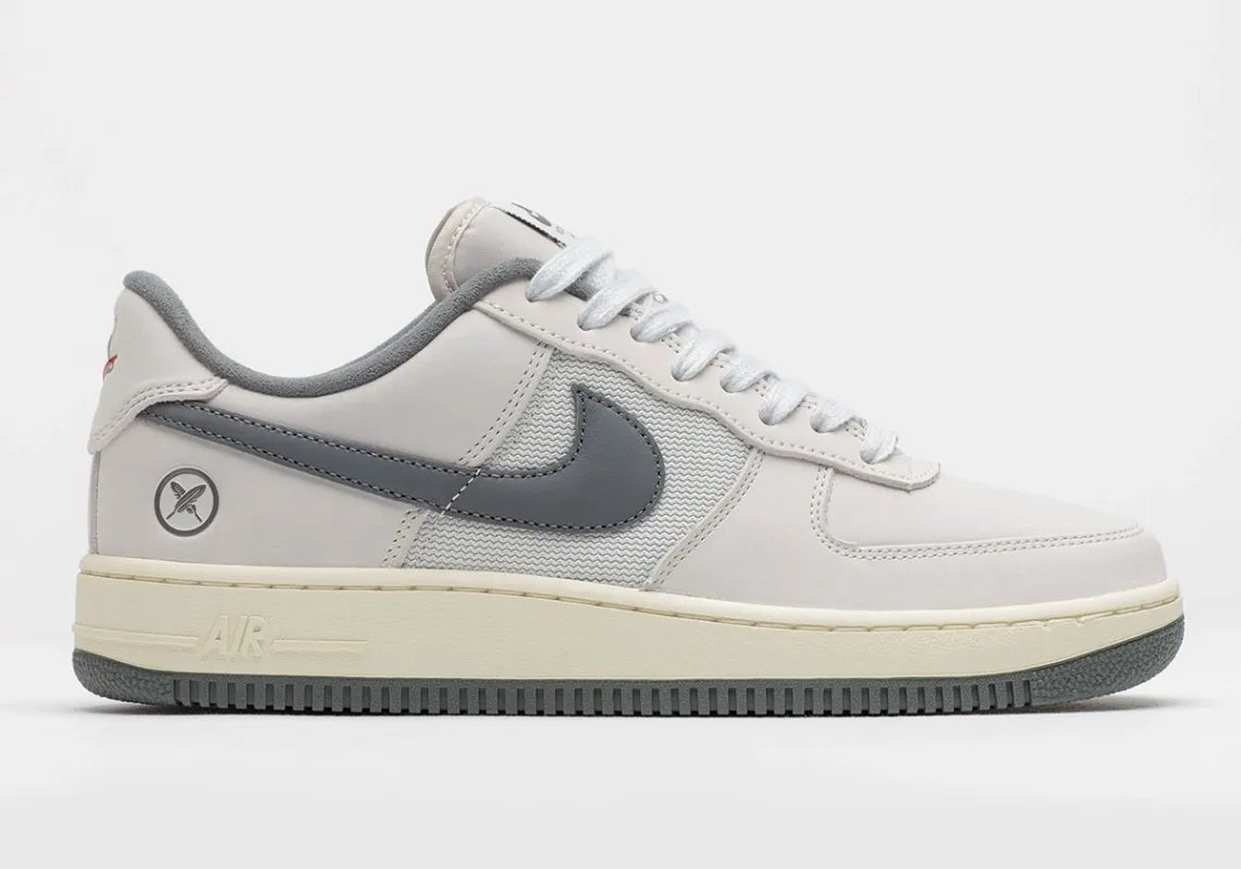 Nike SB Air Force 1 Yuto - White/Iron Grey-White-Coconut Milk - Switch Skate & Snow