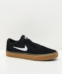 Nike SB Chron 2 Shoes - Black/White - Black - Switch Skate & Snow