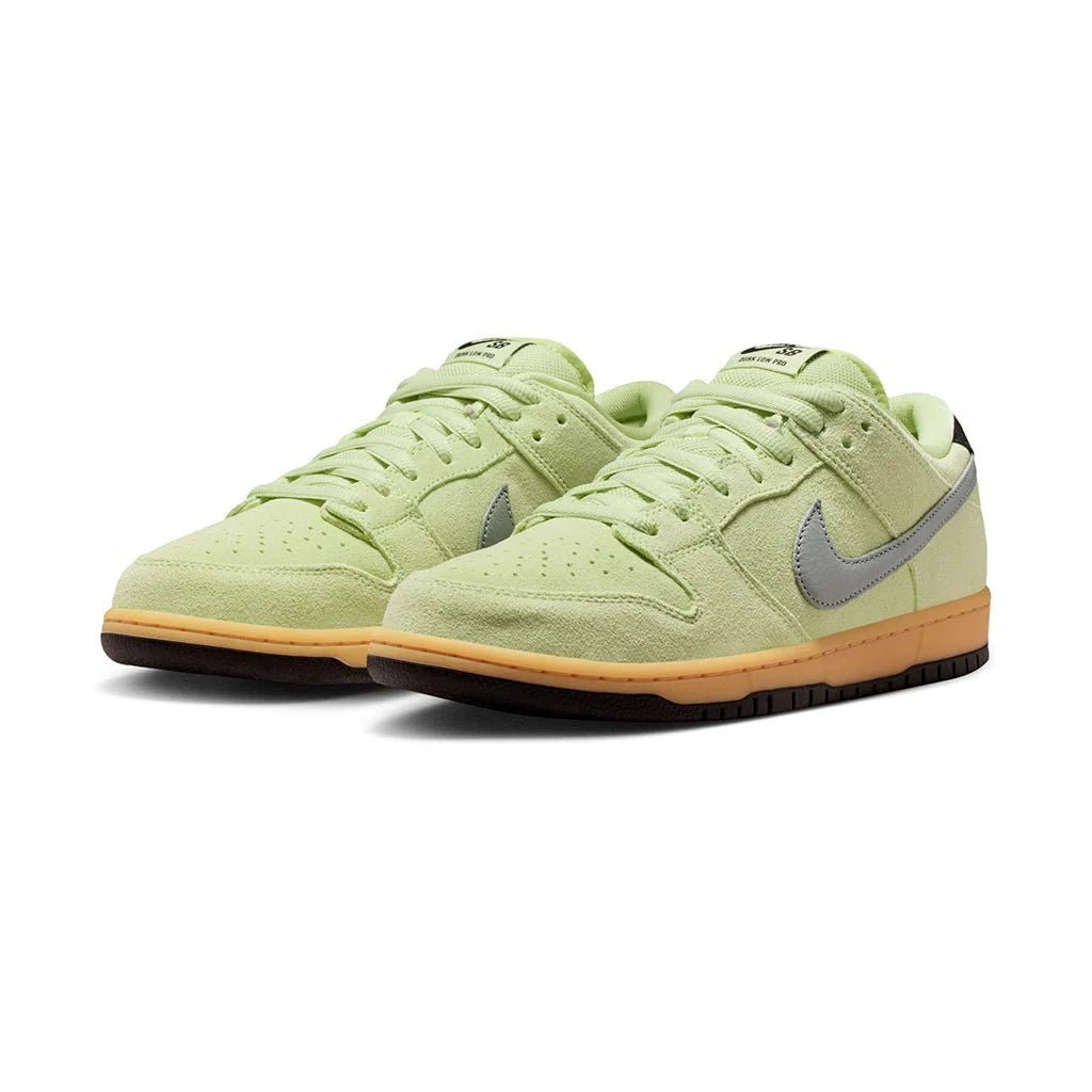 Nike SB Dunk Low Pro PRM - Lt Liquid Lime/Wolf Grey - Black - Switch Skate & Snow