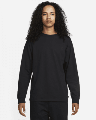 Nike SB Essentials Longsleeve T-Shirt - Black - Switch Skate & Snow