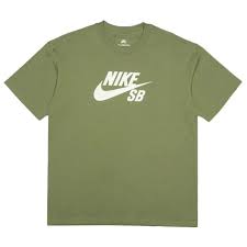 Nike SB Logo T-Shirt - Green/White - Switch Skate & Snow