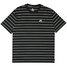 Nike SB M90 Stripe T-Shirt - Black/White - Switch Skate & Snow