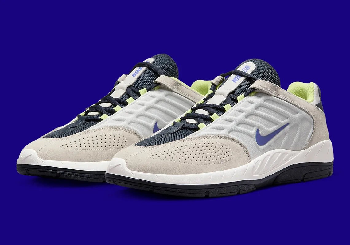 Nike SB Vertabrae Shoe - Summit White/Persian Violet - Switch Skate & Snow