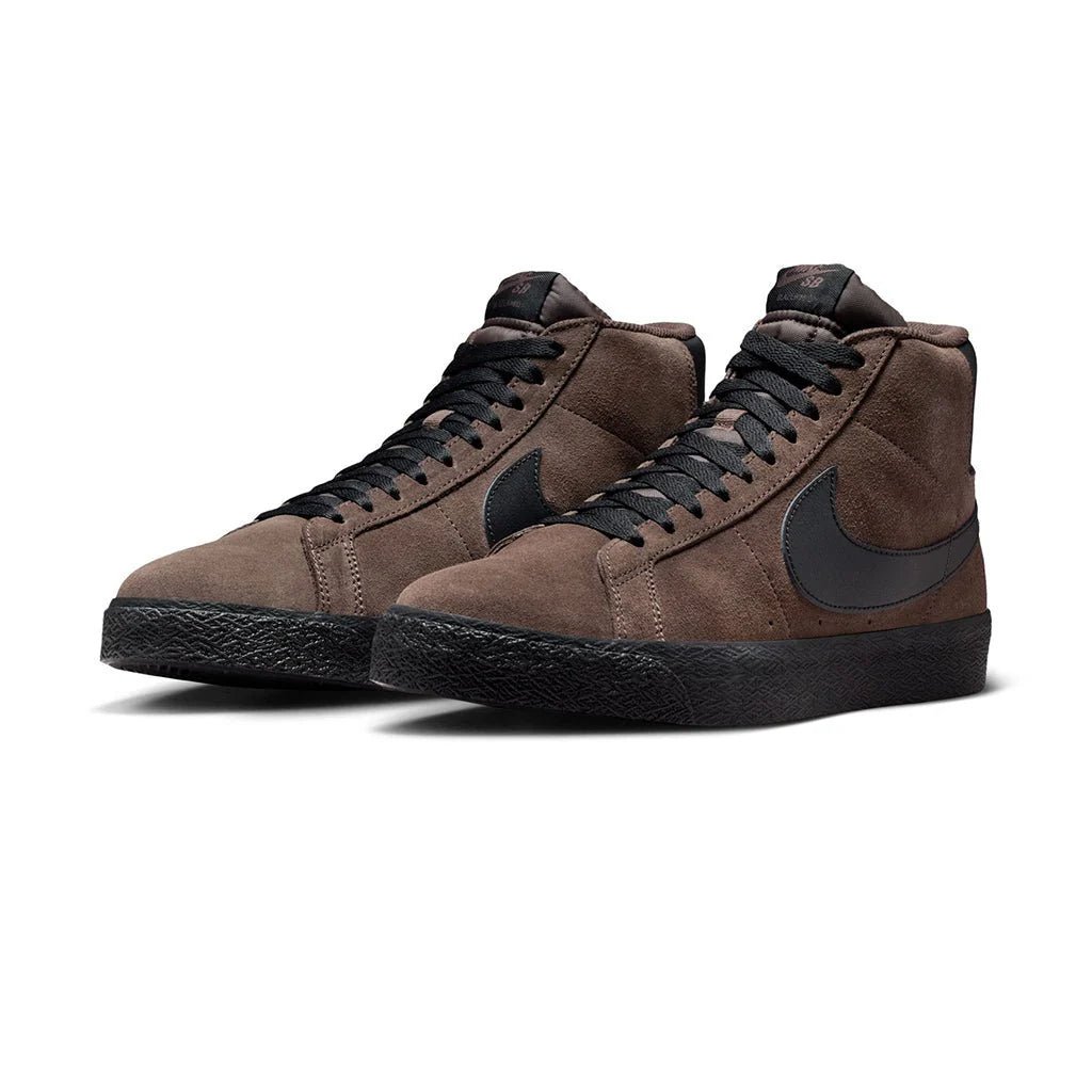 Nike SB Zoom Blazer Mid Shoes - Baroque Brown/Black - Barouque Brown. - Switch Skate & Snow