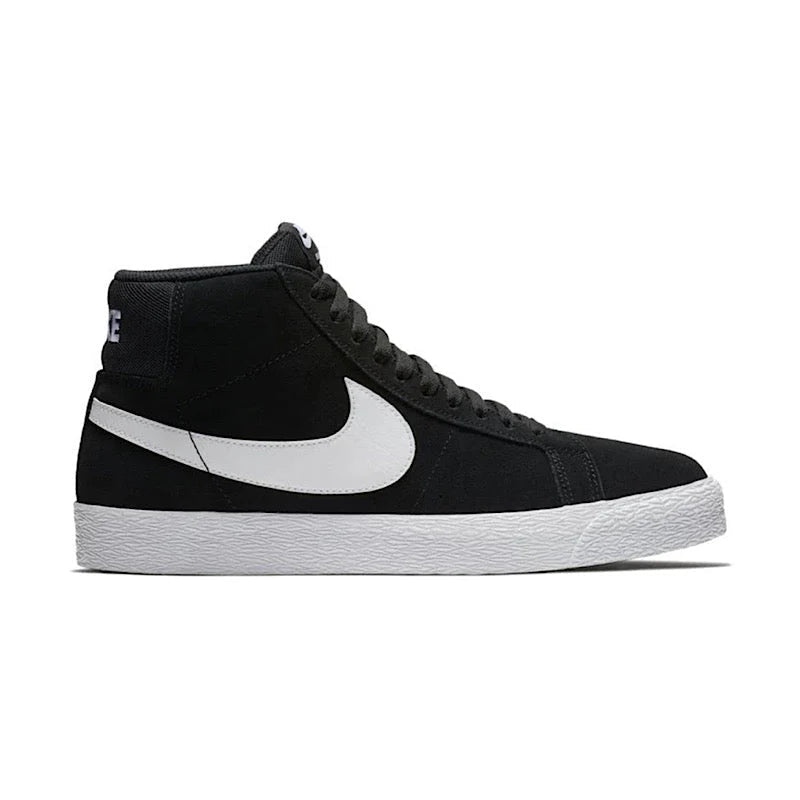Nike SB Zoom Blazer Mid Shoes - Black/White - White - Switch Skate & Snow